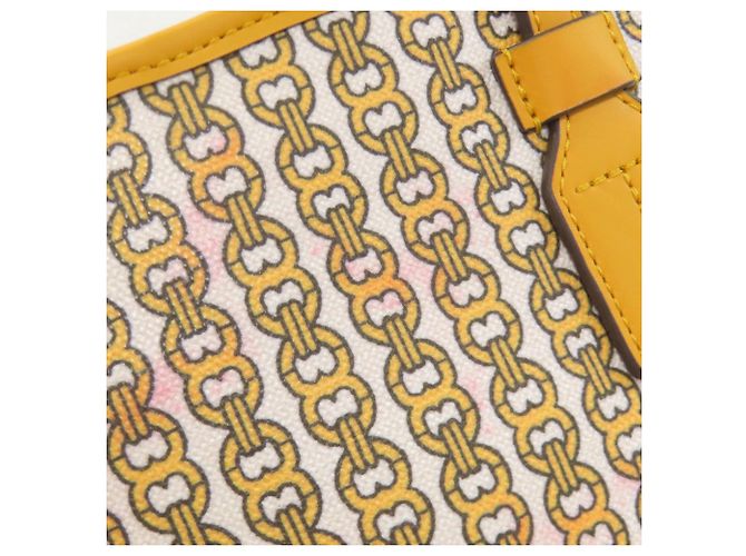 Tory Burch Gemini Link 2-Wege Tote Bag Gelb - Ansicht 13