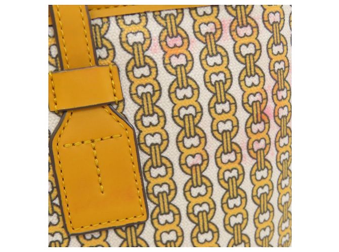 Tory Burch Gemini Link 2-Wege Tote Bag Gelb - Ansicht 14
