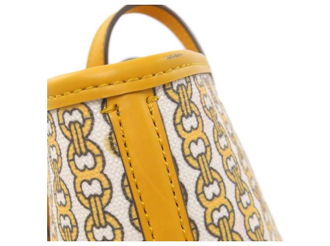 Tory Burch Gemini Link 2-Wege Tote Bag Gelb - Ansicht 15