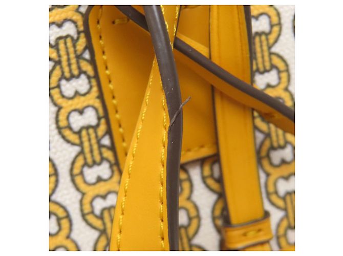 Tory Burch Gemini Link 2-Wege Tote Bag Gelb - Ansicht 18