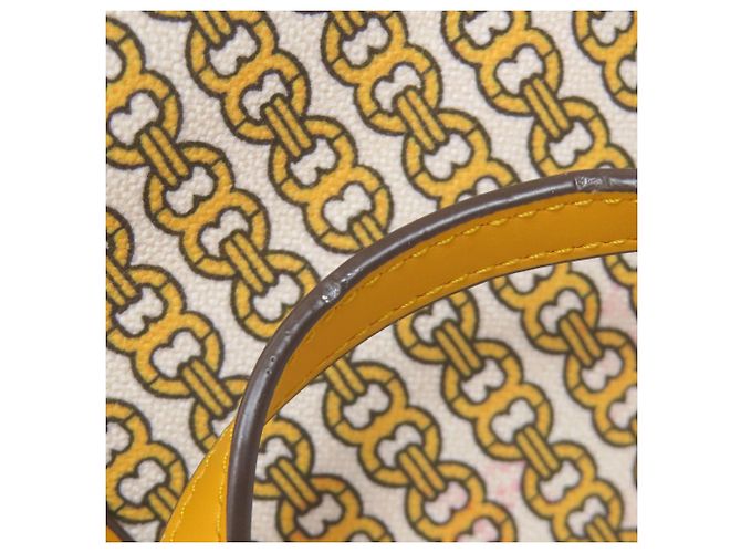 Tory Burch Gemini Link 2-Wege Tote Bag Gelb - Ansicht 20