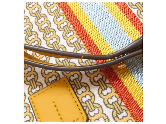 Tory Burch Gemini Link 2-Wege Tote Bag Gelb - Ansicht 22