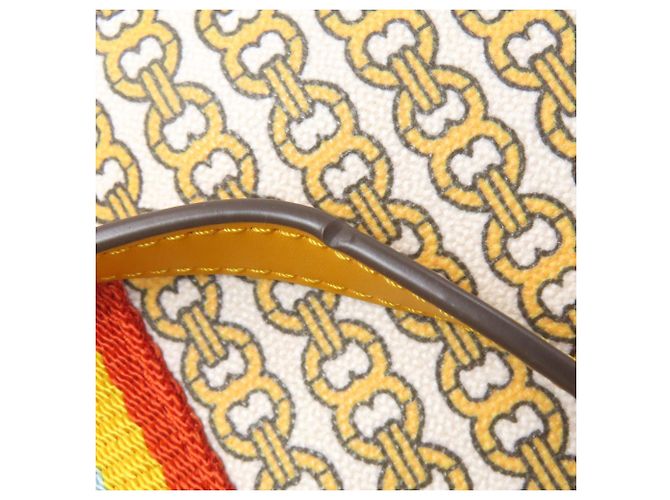 Tory Burch Gemini Link 2-Wege Tote Bag Gelb - Ansicht 23