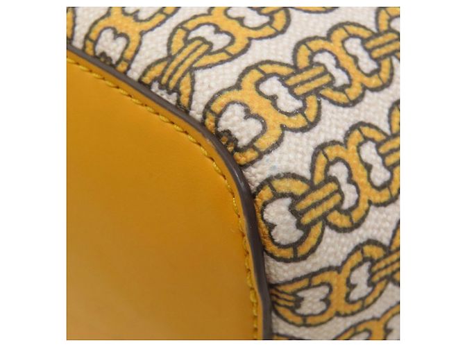 Tory Burch Gemini Link 2-Wege Tote Bag Gelb - Ansicht 25