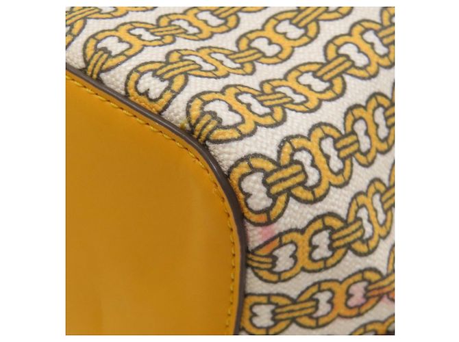 Tory Burch Gemini Link 2-Wege Tote Bag Gelb - Ansicht 27