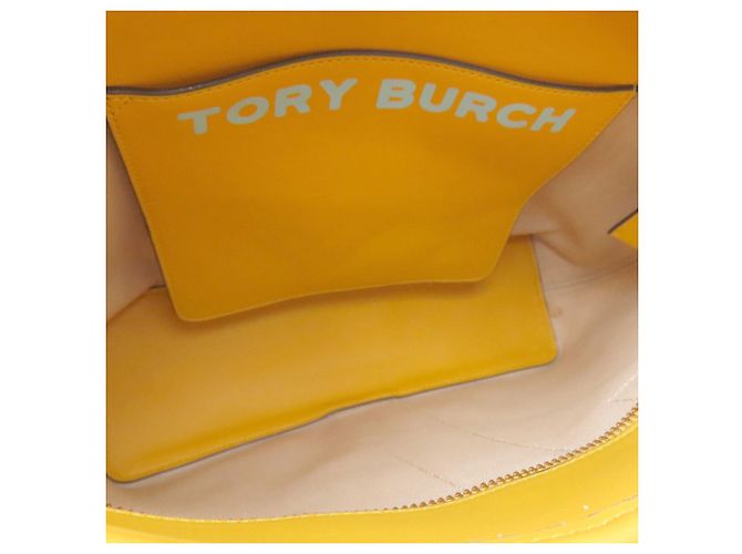 Tory Burch Gemini Link 2-Wege Tote Bag Gelb - Ansicht 5