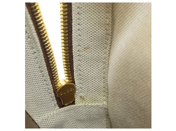Borsa a tracolla Gucci 696016 Interlocking G GG Supreme Marrone - vista 10