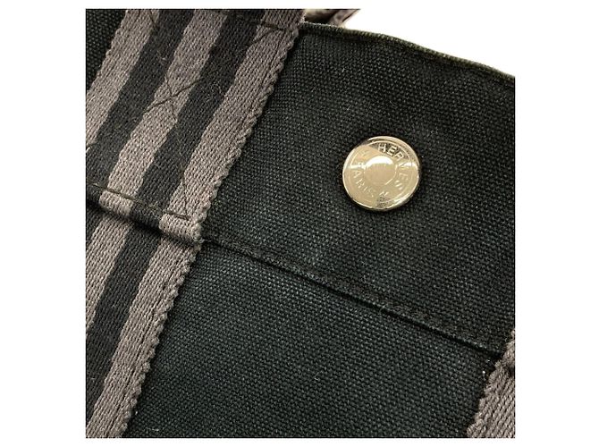 Borsa Tote Foul Toe PM di Hermès Nero - vista 13