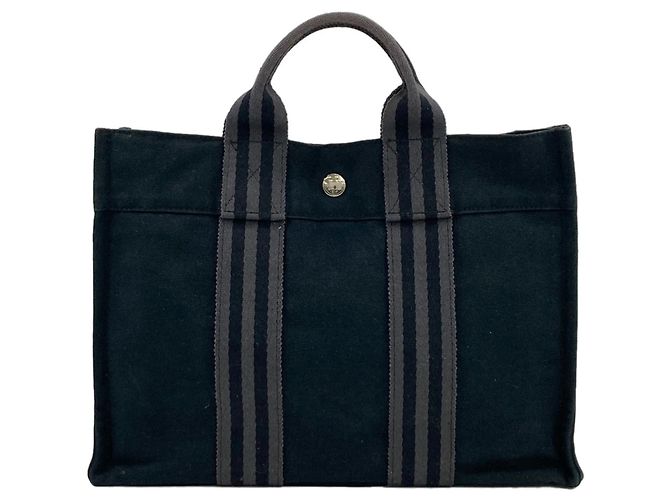 Borsa Tote Foul Toe PM di Hermès Nero - vista 2