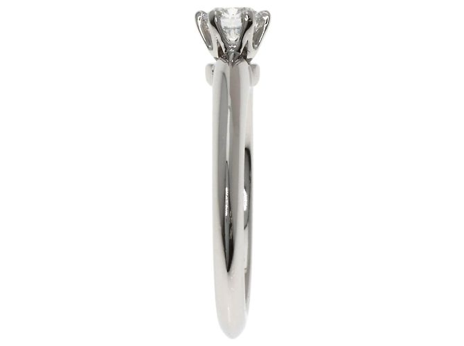 Tiffany & Co. Solitär-Diamantring aus Platin - Ansicht 3