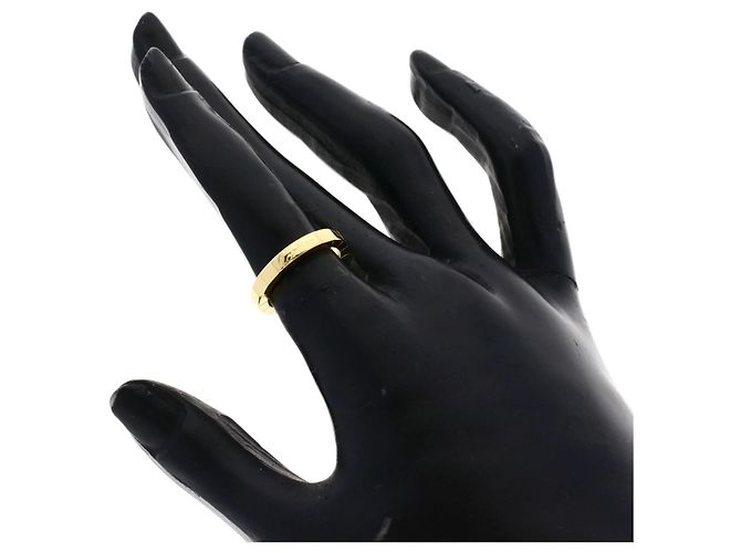 Anello in oro giallo 18K Cartier Lanieres - vista 5