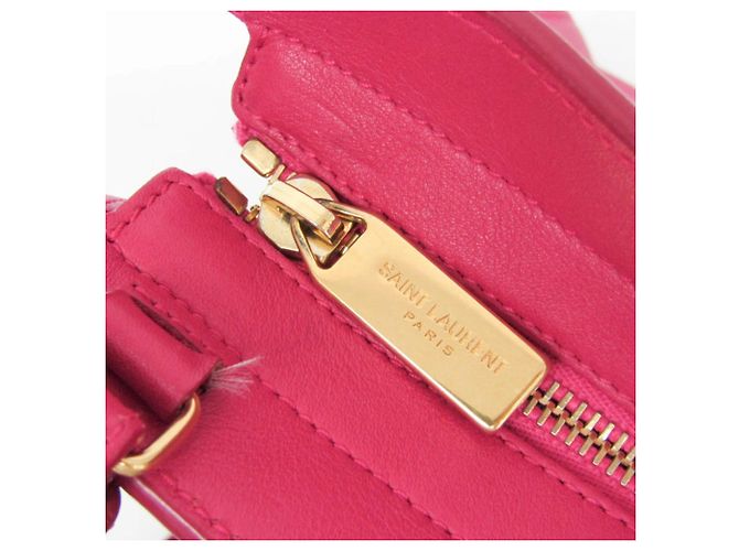 Borsa in pelle da donna Petit Bus 311210 di Saint Laurent Rosa - vista 13
