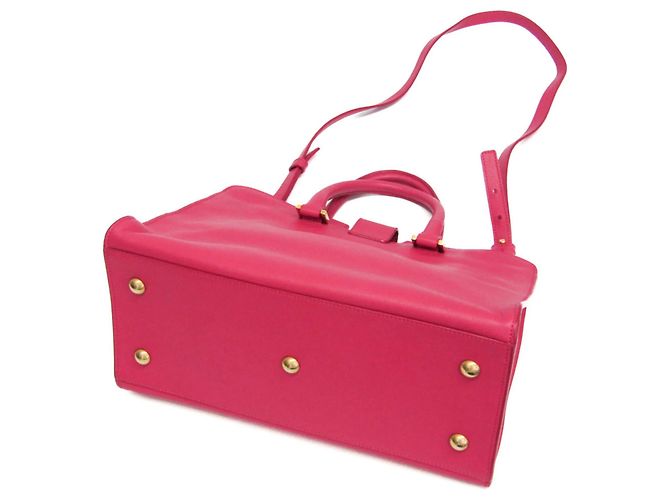 Borsa in pelle da donna Petit Bus 311210 di Saint Laurent Rosa - vista 2