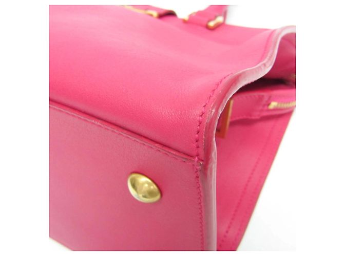 Borsa in pelle da donna Petit Bus 311210 di Saint Laurent Rosa - vista 5