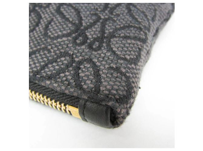 Borsa Clutch Oblong Anagram Loewe Nero - vista 9