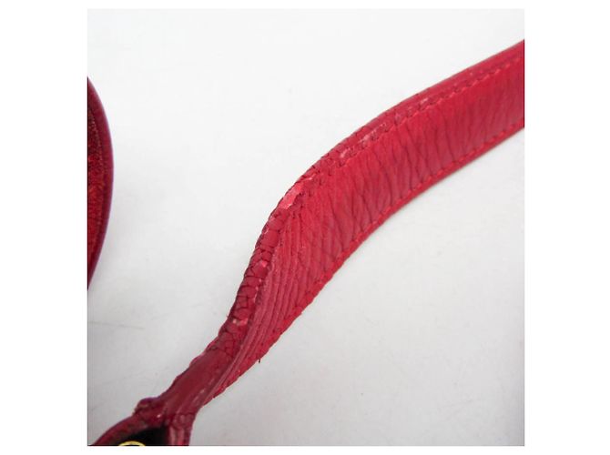 Borsa a Spalla in Pelle Betty Yves Saint Laurent Rosso - vista 12