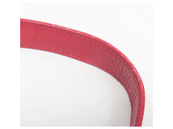 Borsa a Spalla in Pelle Betty Yves Saint Laurent Rosso - vista 14