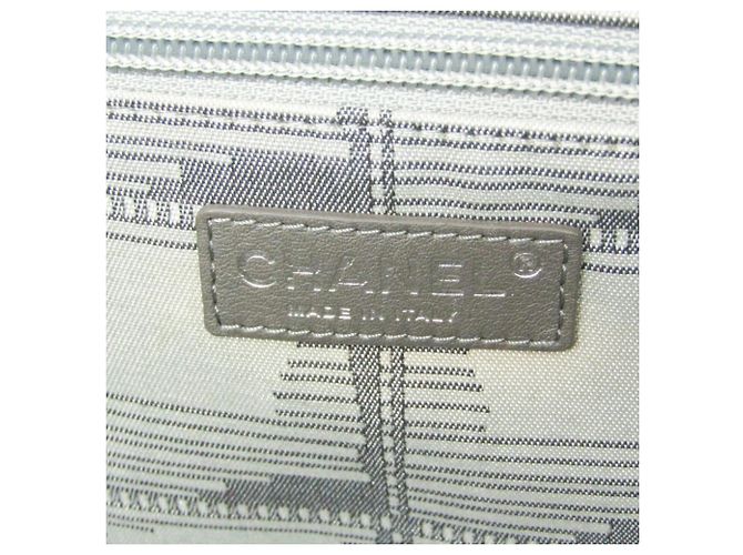 Borsa tote in nylon della nuova linea di viaggio di Chanel Marrone Rosa - vista 15