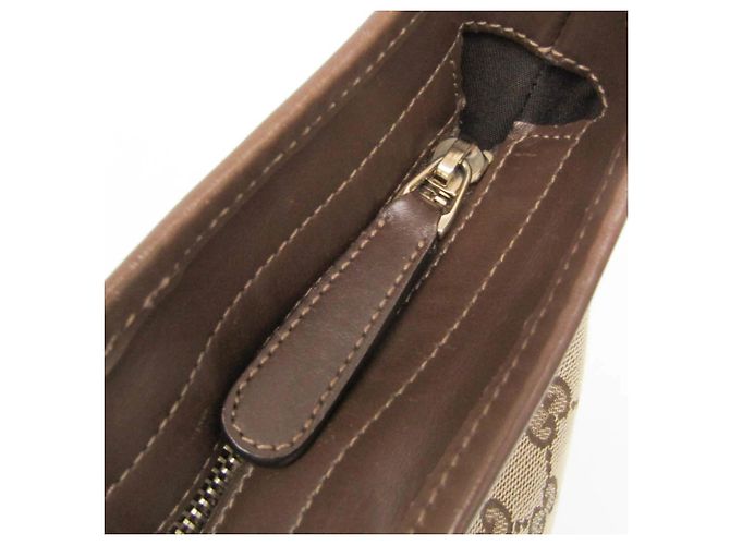 Gucci GG Canvas Damen Schultertasche Braun Beige - Ansicht 14