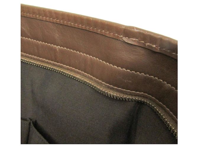 Gucci GG Canvas Damen Schultertasche Braun Beige - Ansicht 17