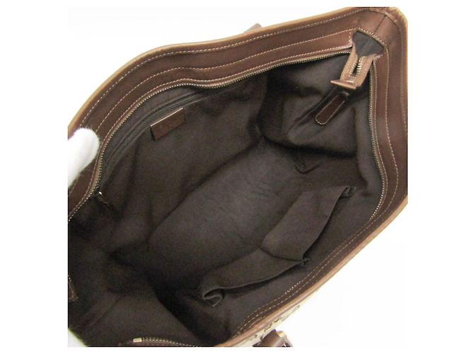 Gucci GG Canvas Damen Schultertasche Braun Beige - Ansicht 4