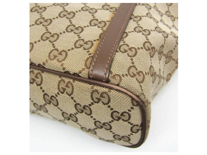 Gucci GG Canvas Damen Schultertasche Braun Beige - Ansicht 5