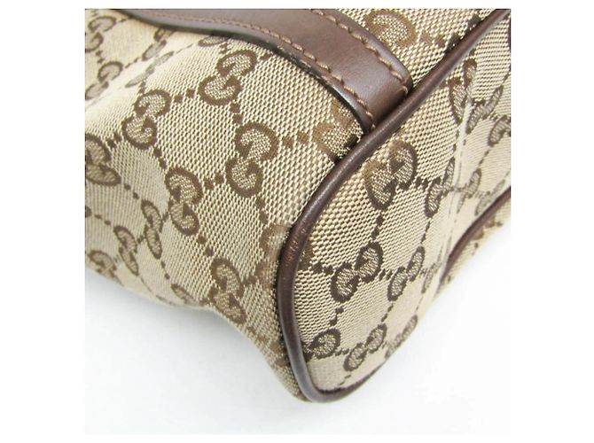 Gucci GG Canvas Damen Schultertasche Braun Beige - Ansicht 7