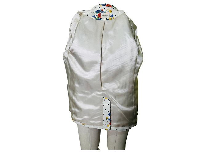 SéZane Christie Leinen Blumen Blazer Mehrfarben - Ansicht 6