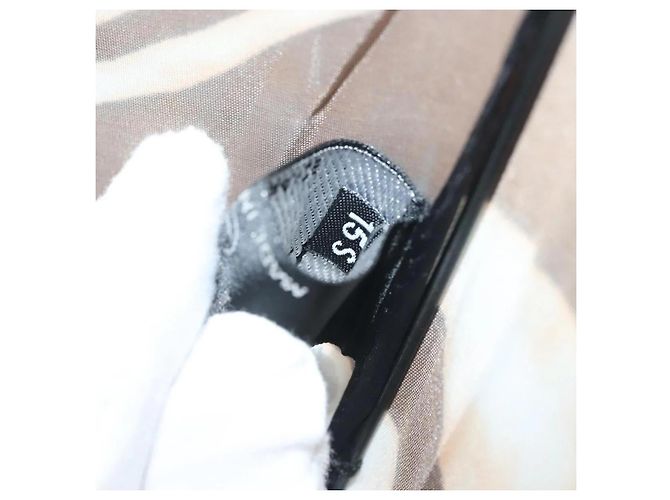 Faltregenschirm Chanel CC Weiß - Ansicht 6