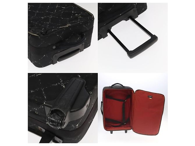 Borsa da viaggio Chanel Gabrielle Classic Flap Nero - vista 4