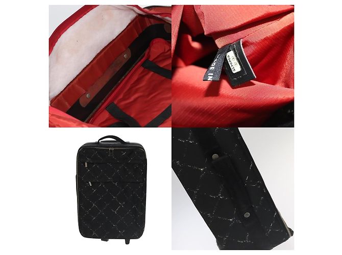Borsa da viaggio Chanel Gabrielle Classic Flap Nero - vista 5