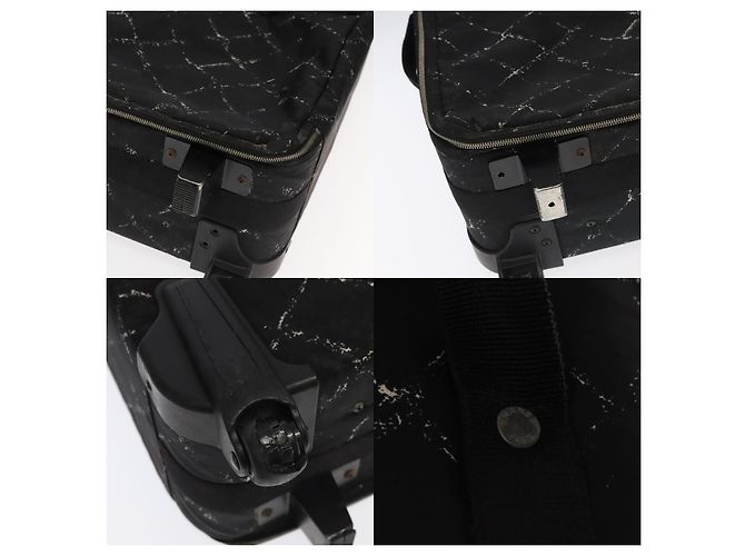 Borsa da viaggio Chanel Gabrielle Classic Flap Nero - vista 7