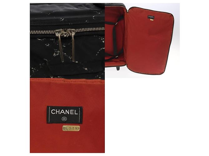 Borsa da viaggio Chanel Gabrielle Classic Flap Nero - vista 8