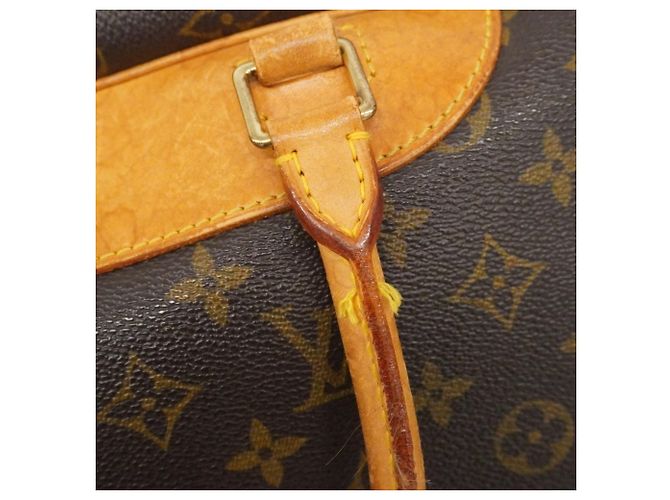 Borsa Deauville Monogram Louis Vuitton Marrone - vista 11