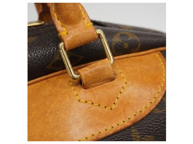 Borsa Deauville Monogram Louis Vuitton Marrone - vista 17