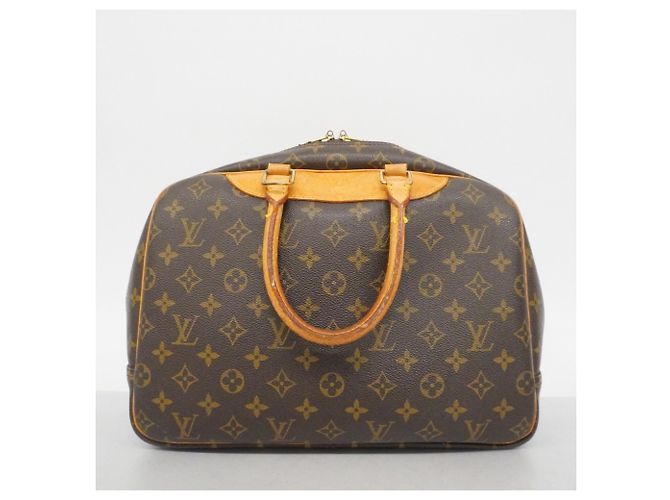 Borsa Deauville Monogram Louis Vuitton Marrone - vista 20