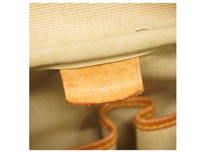 Borsa Deauville Monogram Louis Vuitton Marrone - vista 5