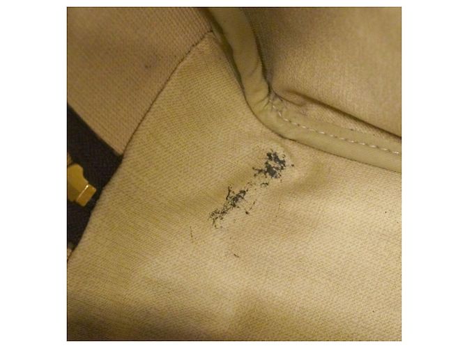 Borsa Deauville Monogram Louis Vuitton Marrone - vista 6