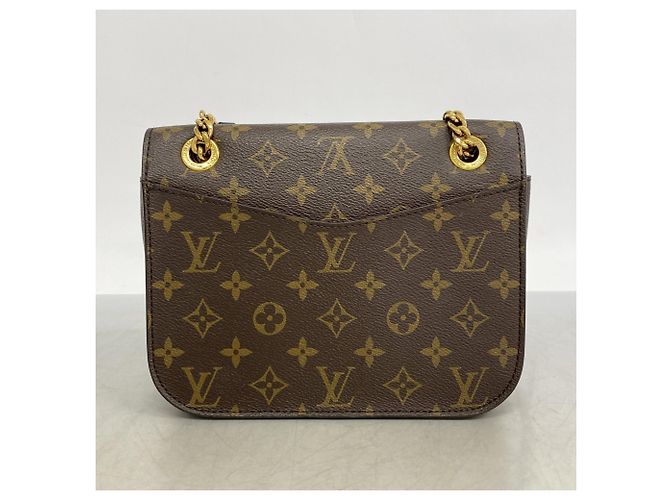 Borsa a Spalla Monogram Passy di Louis Vuitton Marrone - vista 11