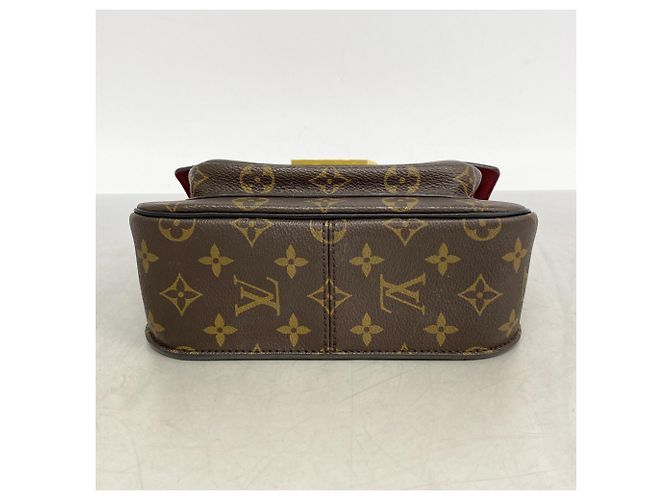 Borsa a Spalla Monogram Passy di Louis Vuitton Marrone - vista 3