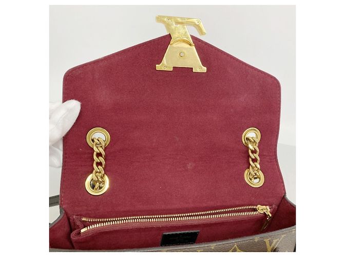Borsa a Spalla Monogram Passy di Louis Vuitton Marrone - vista 7