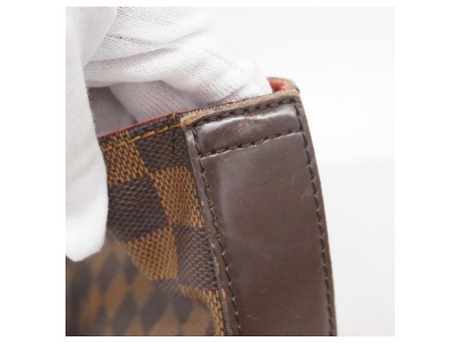 Borsa a Spalla Chelsea Damier Louis Vuitton N51119 Ebano Damier ebene - vista 10