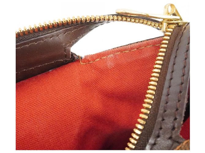 Borsa a Spalla Chelsea Damier Louis Vuitton N51119 Ebano Damier ebene - vista 16