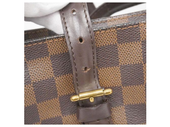 Borsa a Spalla Chelsea Damier Louis Vuitton N51119 Ebano Damier ebene - vista 17