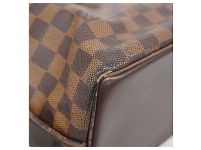 Borsa a Spalla Chelsea Damier Louis Vuitton N51119 Ebano Damier ebene - vista 6