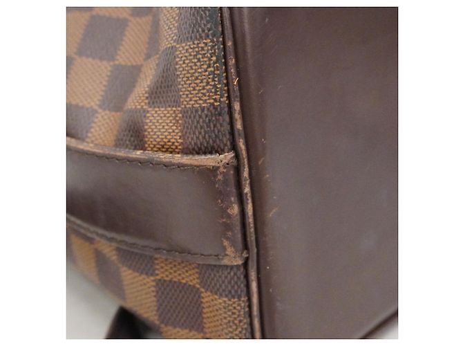 Borsa a Spalla Chelsea Damier Louis Vuitton N51119 Ebano Damier ebene - vista 7