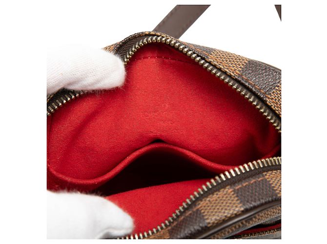 Louis Vuitton Marrone Damier Ebene Rift - vista 5