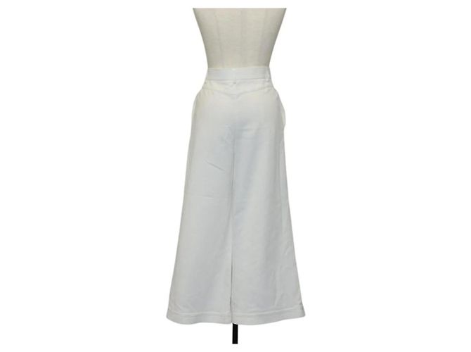Pantalones de nylon CC Chanel Blanco - vista 2