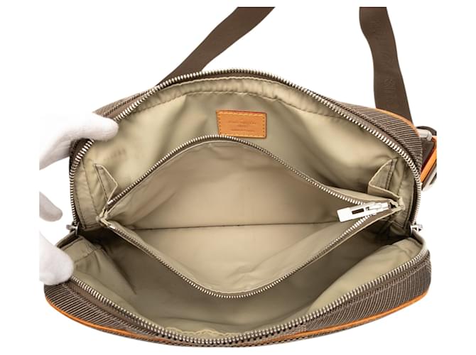Louis Vuitton Marrone Damier Geant Acrobat - vista 4