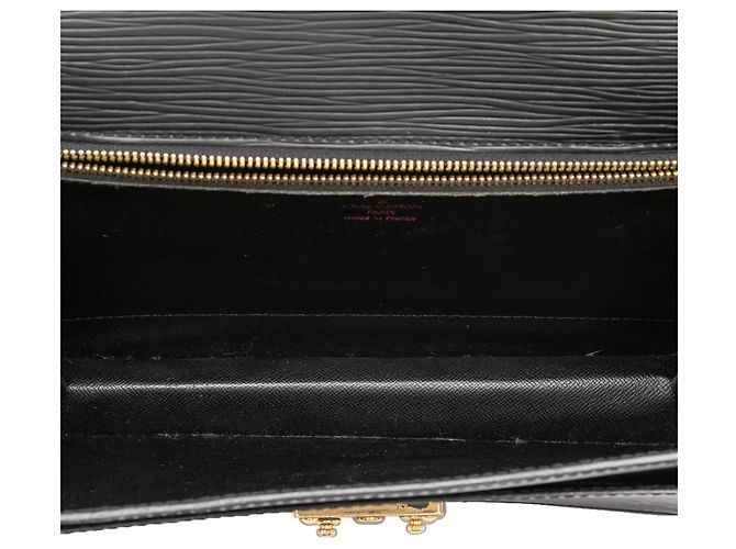 Louis Vuitton Monceau 28 in Epi Nero - vista 4